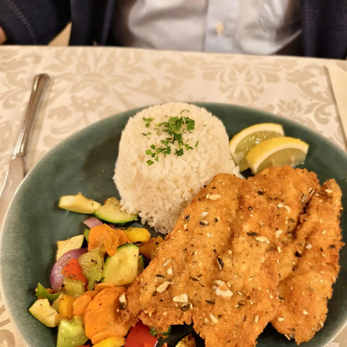 Hühnerfilet In Kürbispanade
