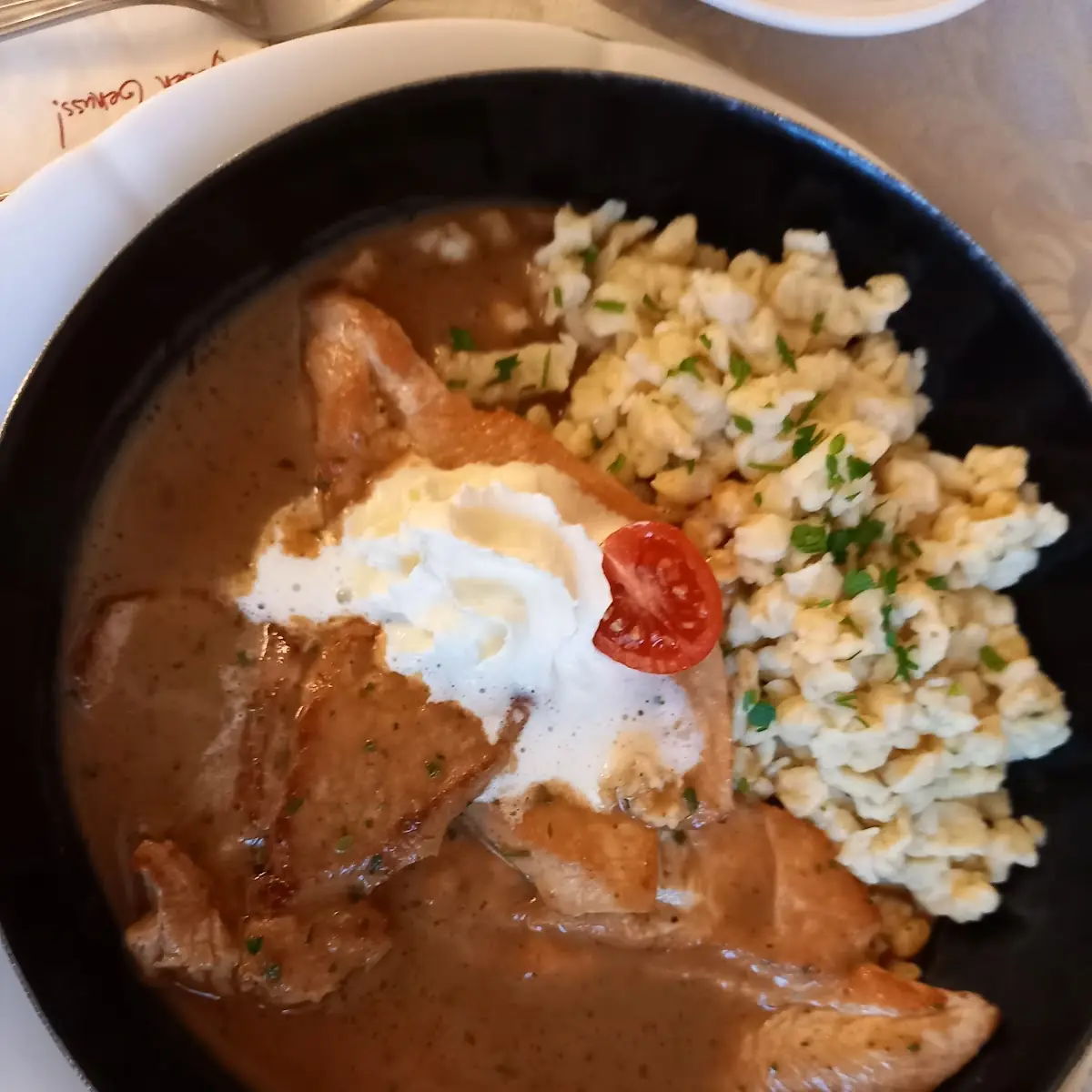 Schweinsfilet Jäger Art