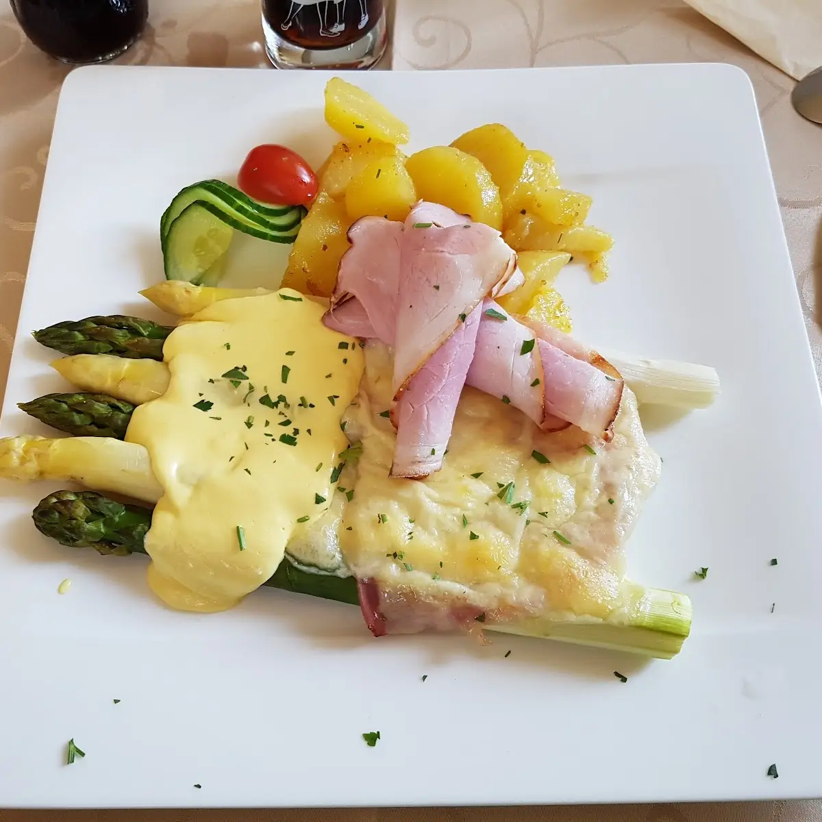 Spargel Mit Käse Überbacken