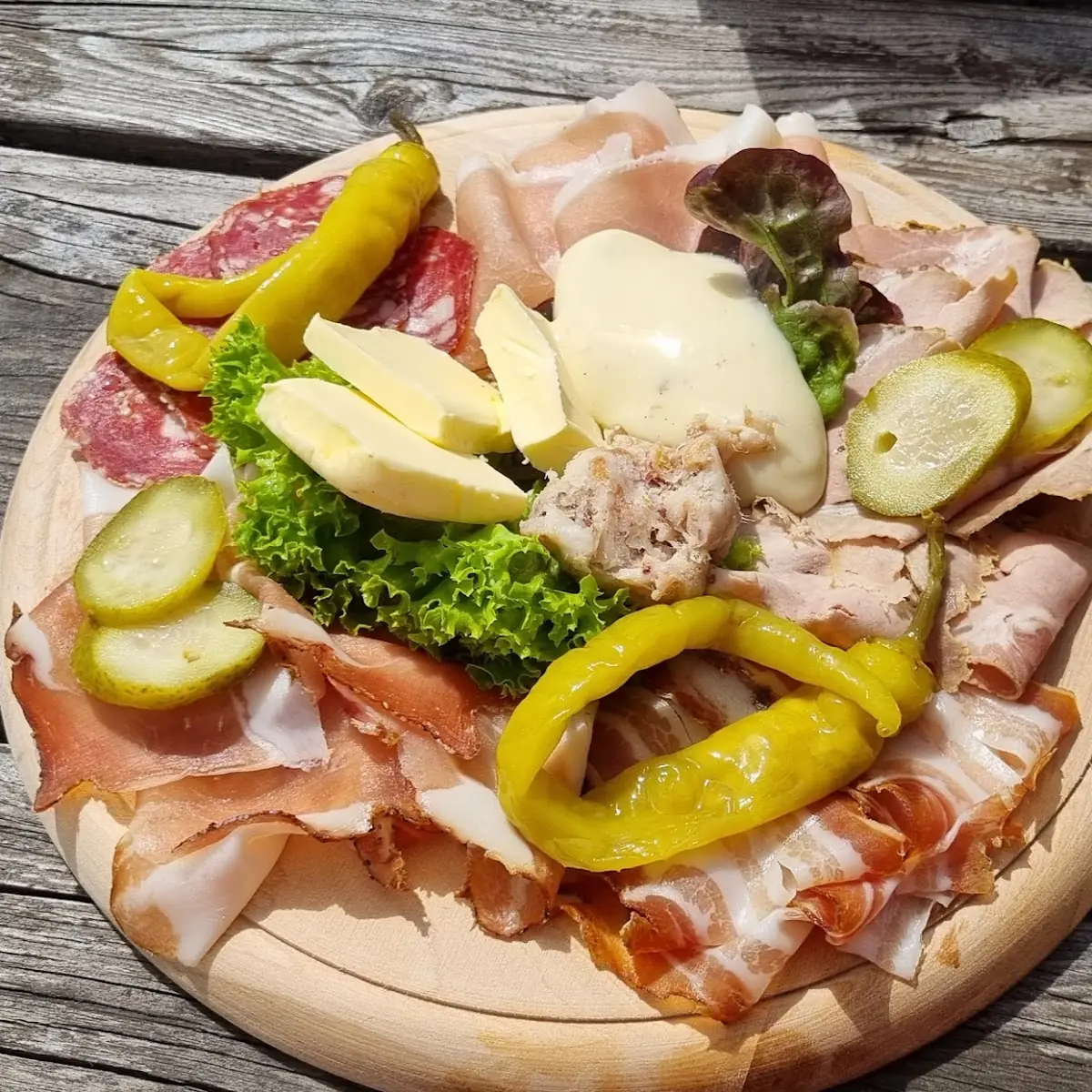 Schinken Brettljause