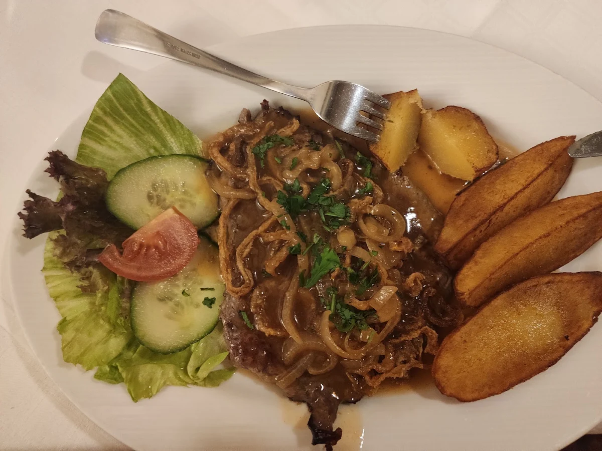 Zwiebelrostbraten