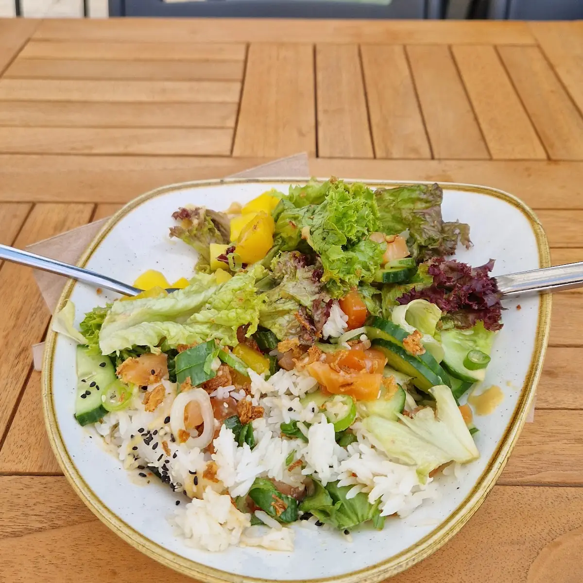 Falafel Tahini Salad