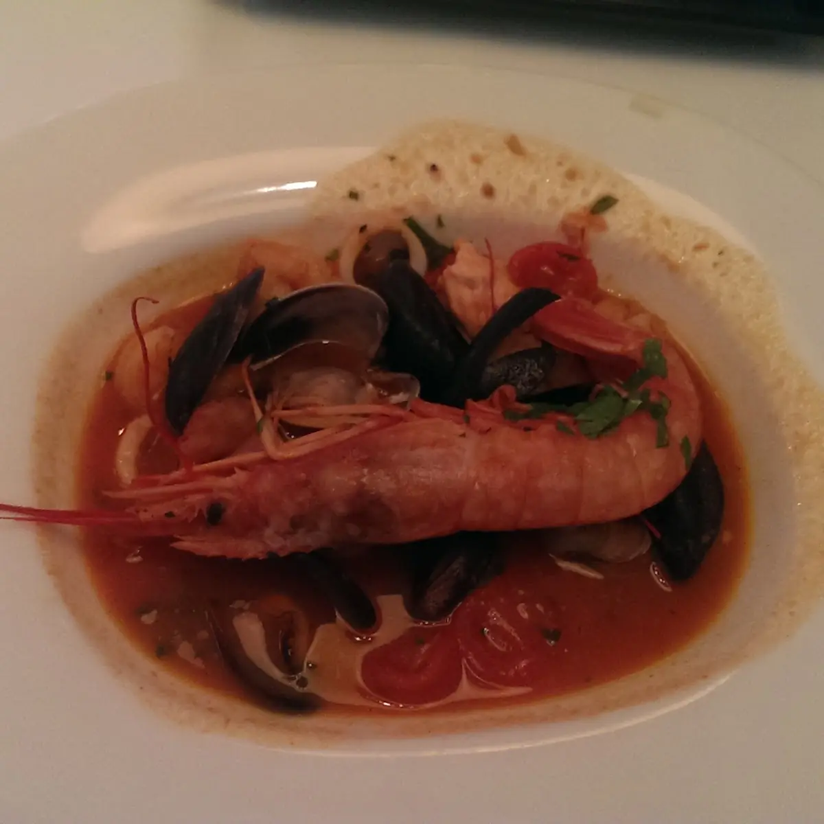 Meeresfrüchtesuppe