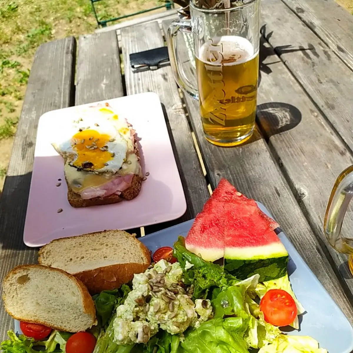 Sommersalat Mit Feta Und Melone