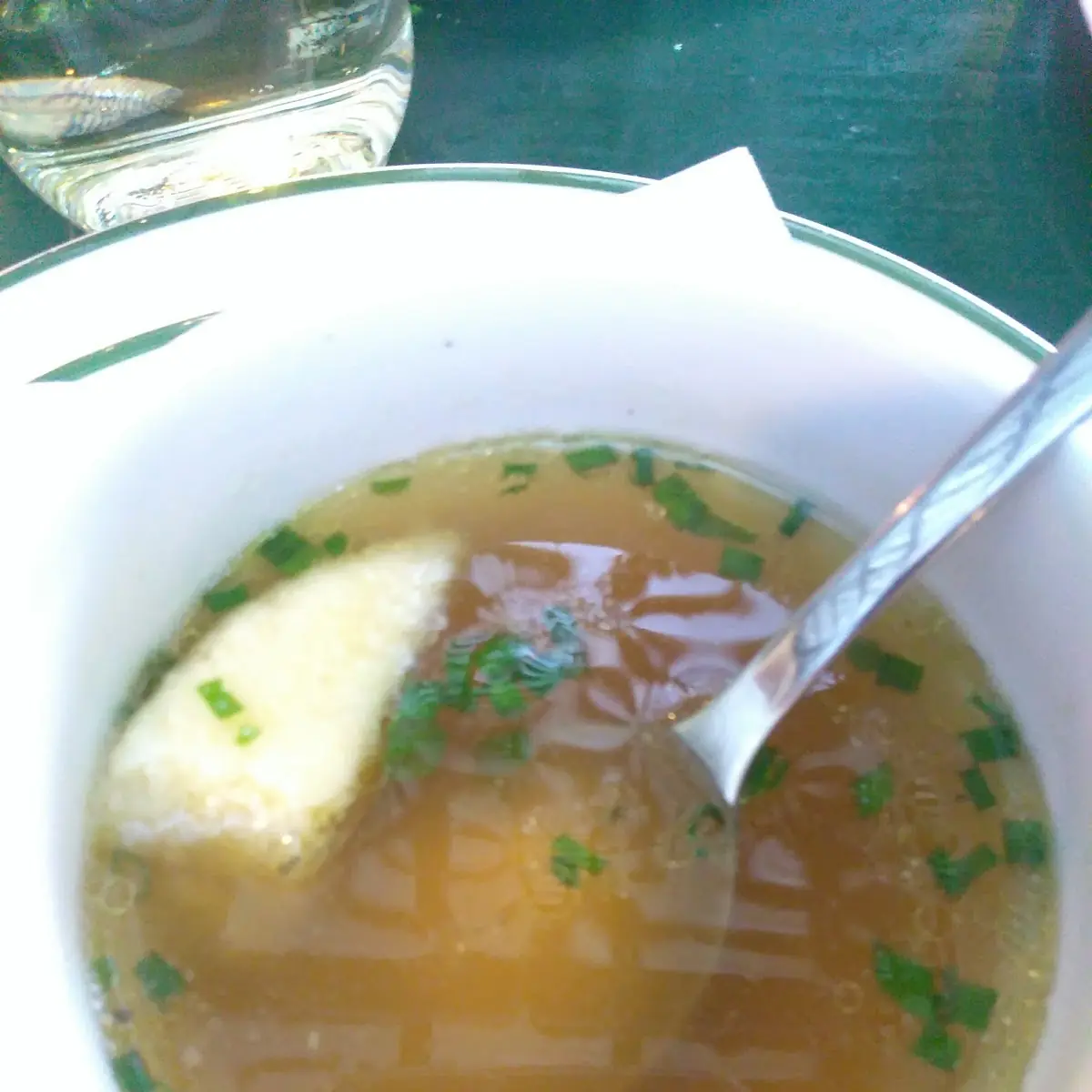 Grießnockerlsuppe