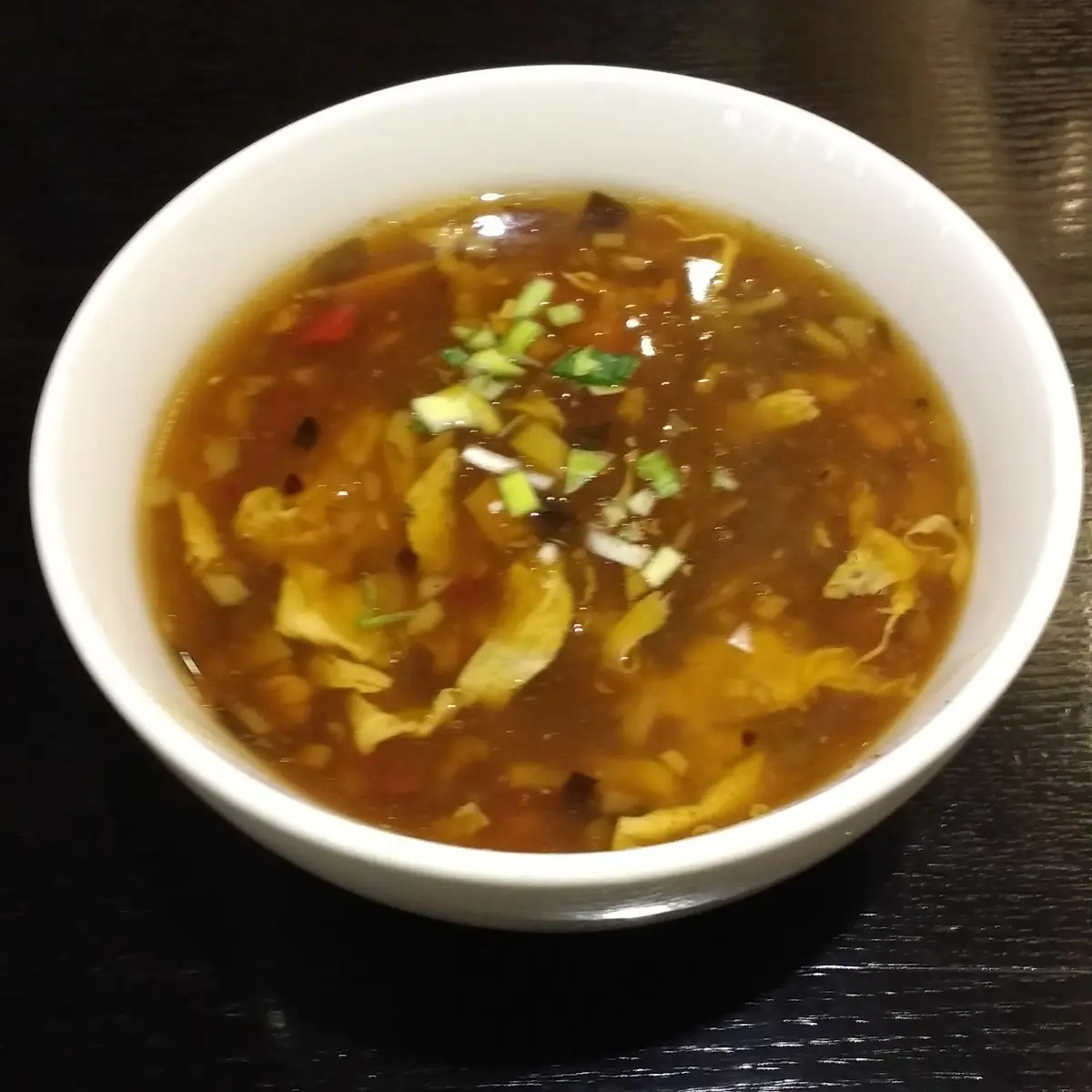 Sauer-scharfe Suppe