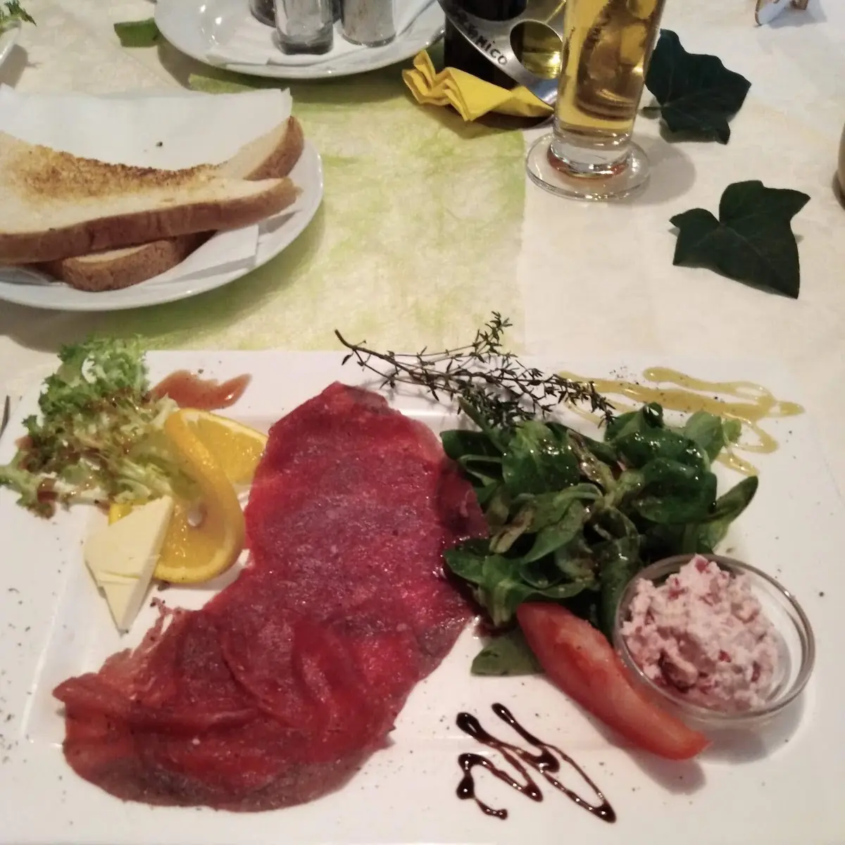 Hirsch Carpaccio