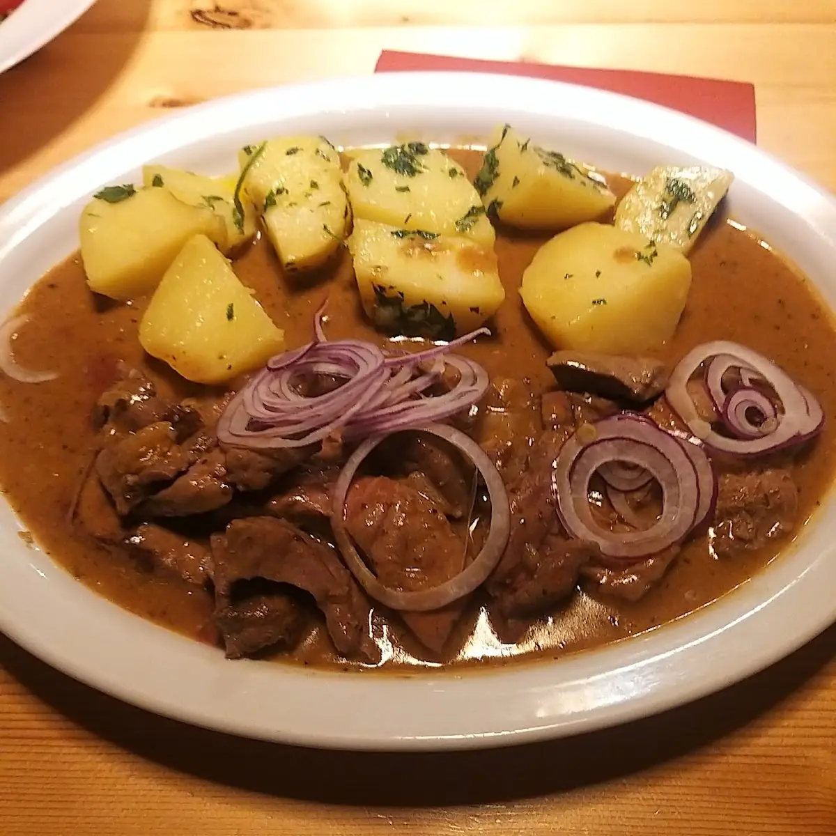 Geröstete Kalbsleber