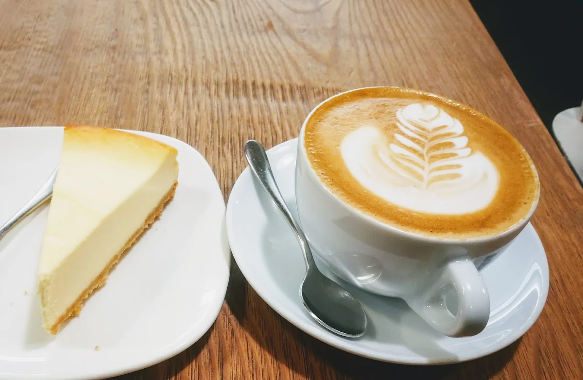 Cappuccino and Cheesecake