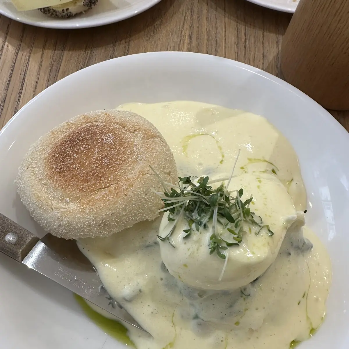 Poached Eggs Benedict