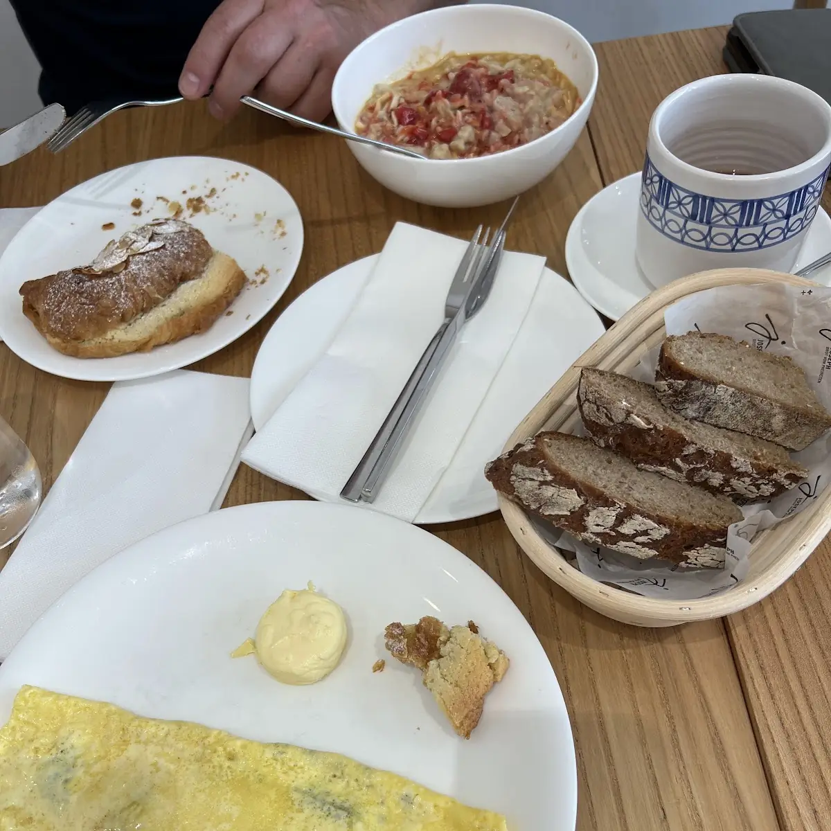 Truffle Raclette Omelette