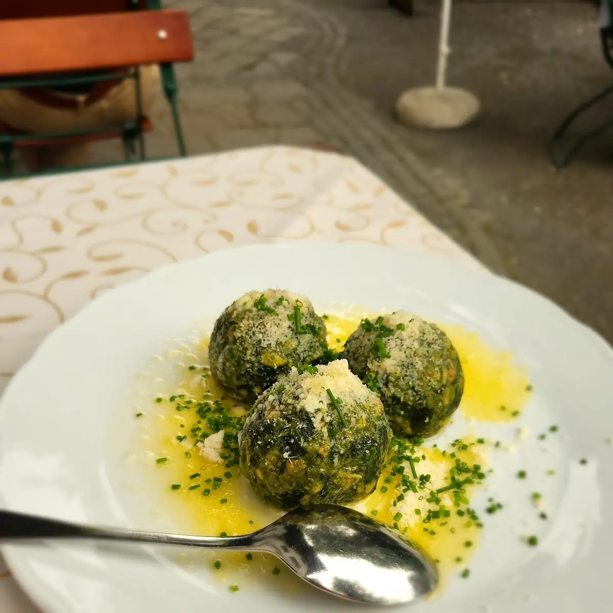 Spinatknödel