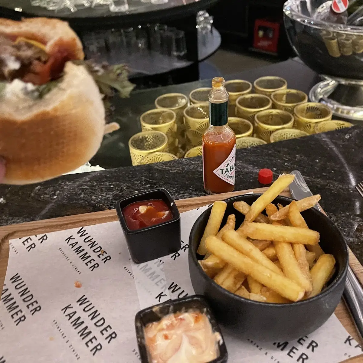 Burger and Fries