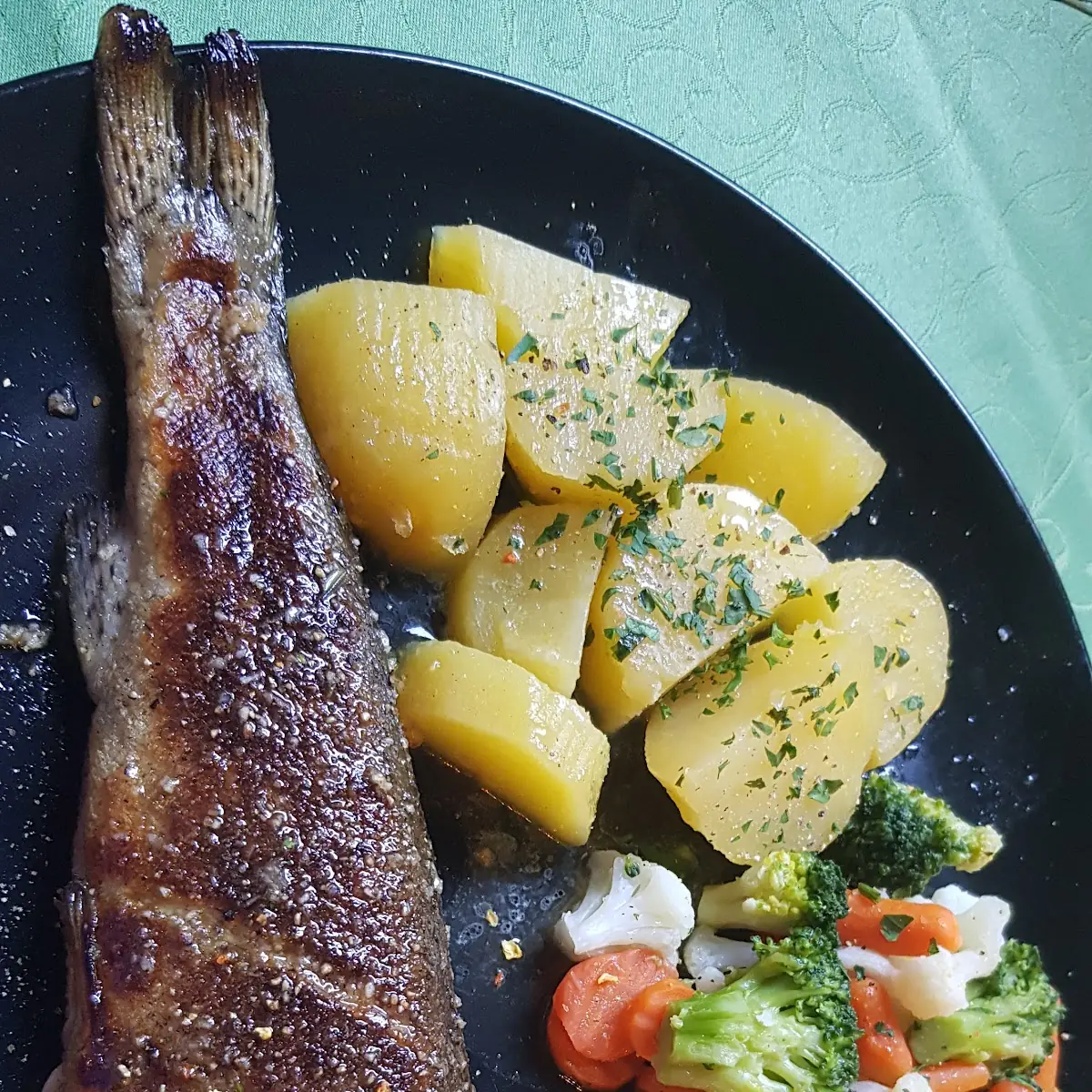 Forelle Vom Grill