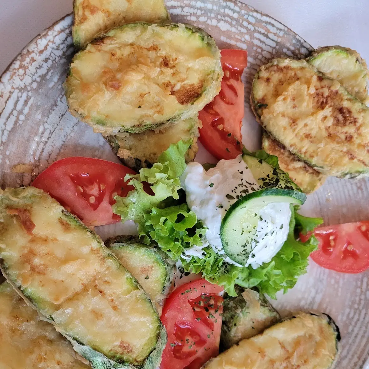 Zucchini Mit Zaziki