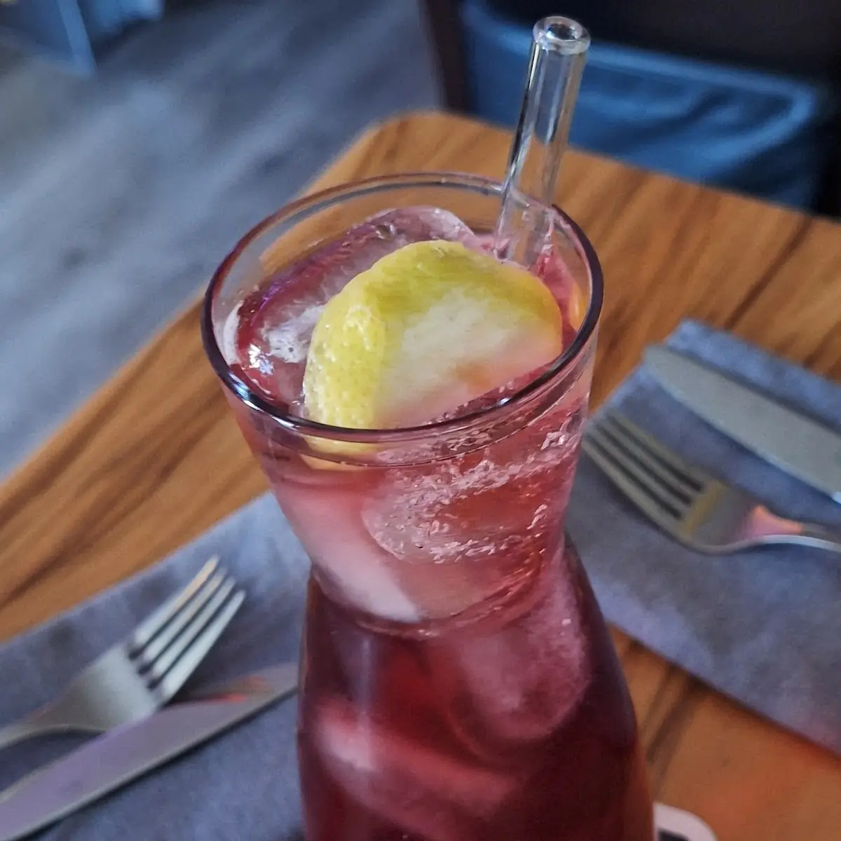 Homemade Kirsch Limonade