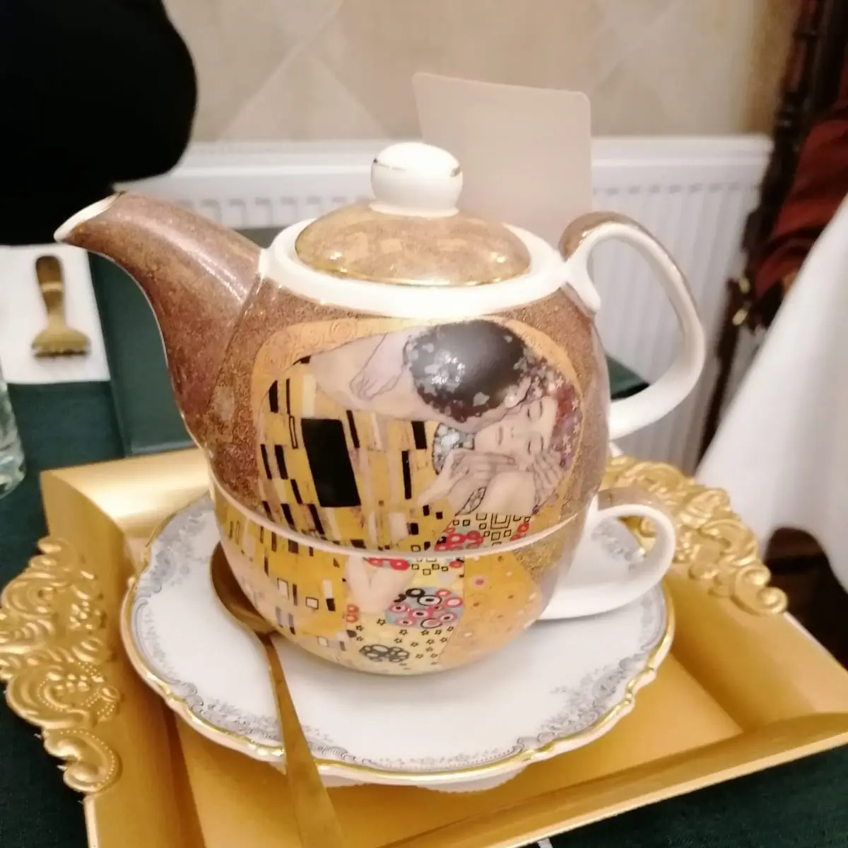 Teekanne Mit Tasse