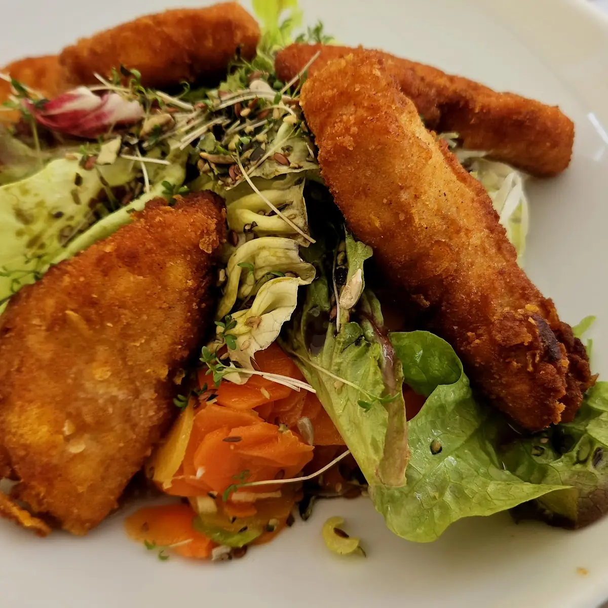 Backhendlsalat