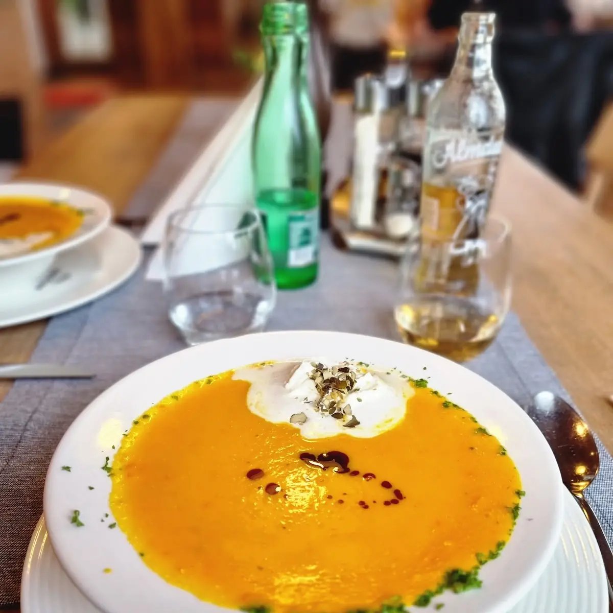 Kürbiscremesuppe