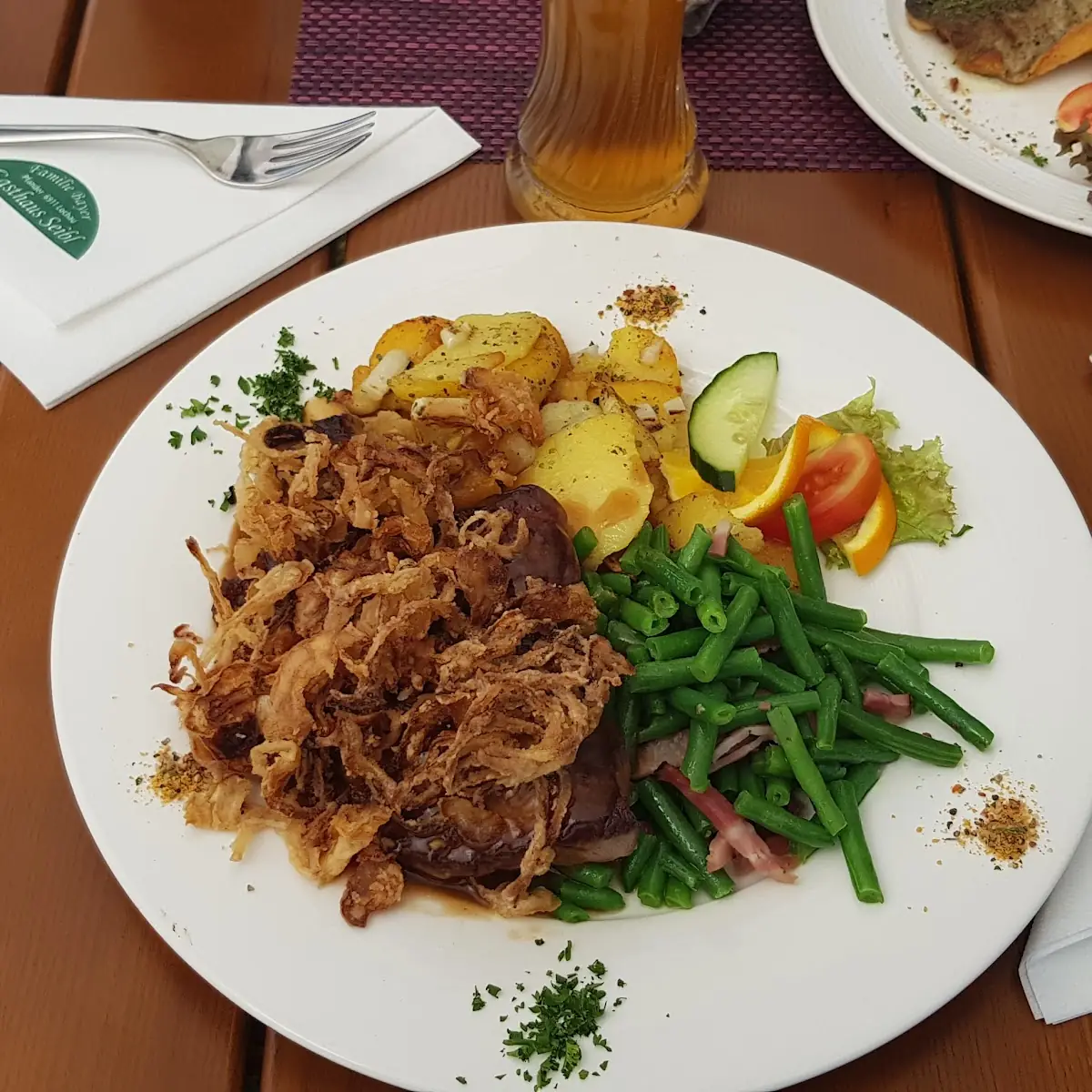 Zwiebelrostbraten