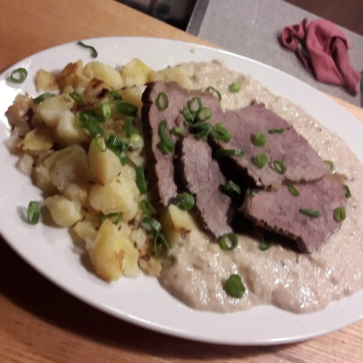 Rindfleisch Mit Semmelkren