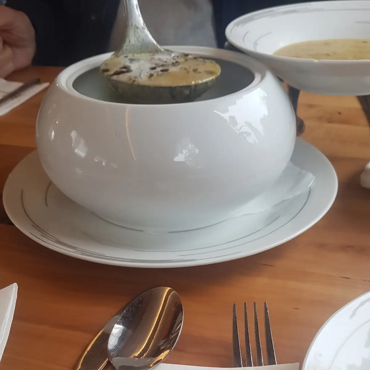 Tagessuppe Kürbiscremesuppe