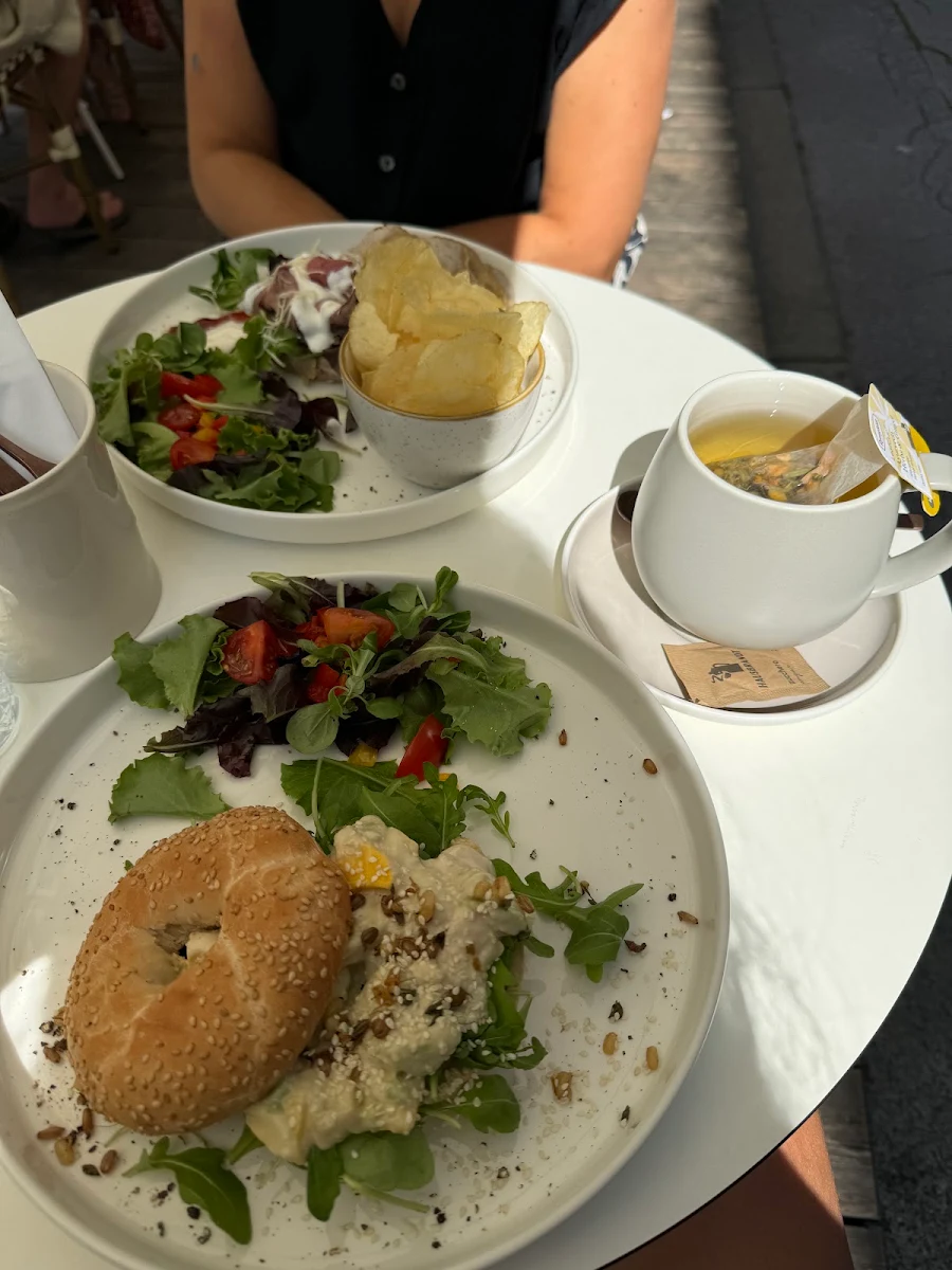 Alpen Bagel Mit Forelle
