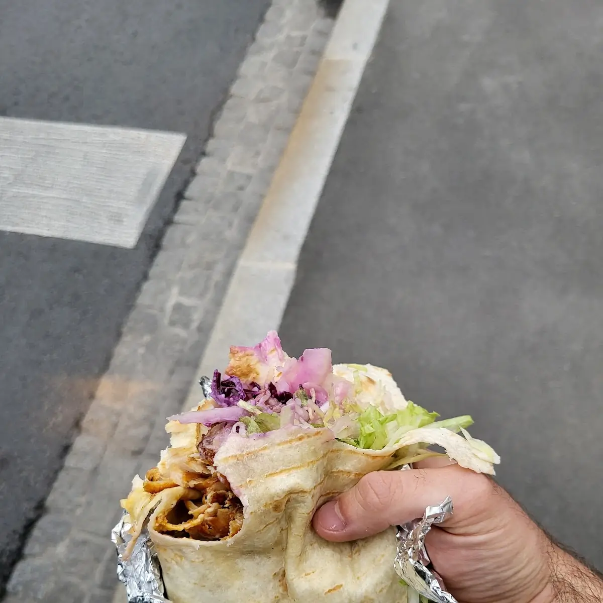Döner Wurde Nichtmal Zusammengerollt