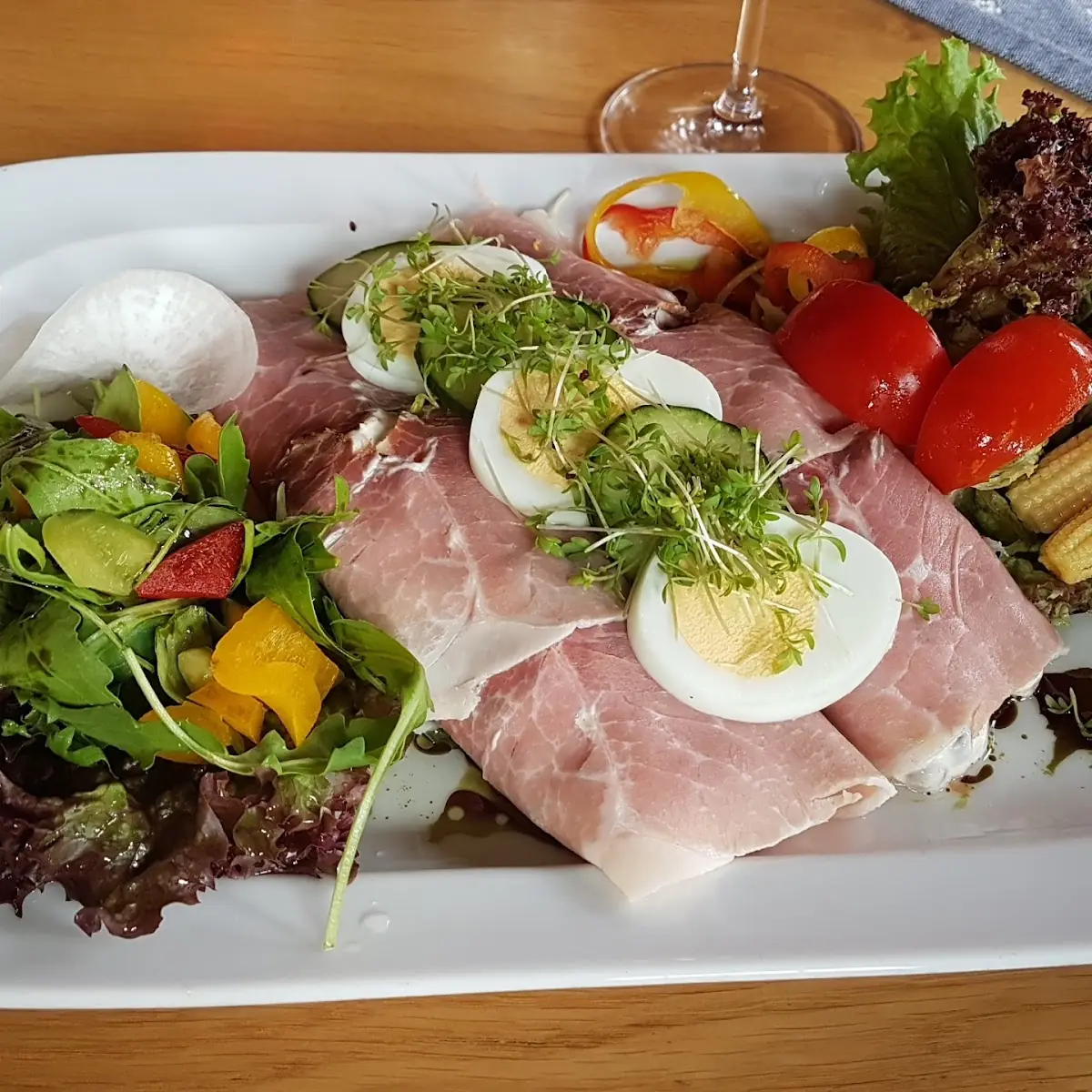 Schinkenrolle Gefüllt