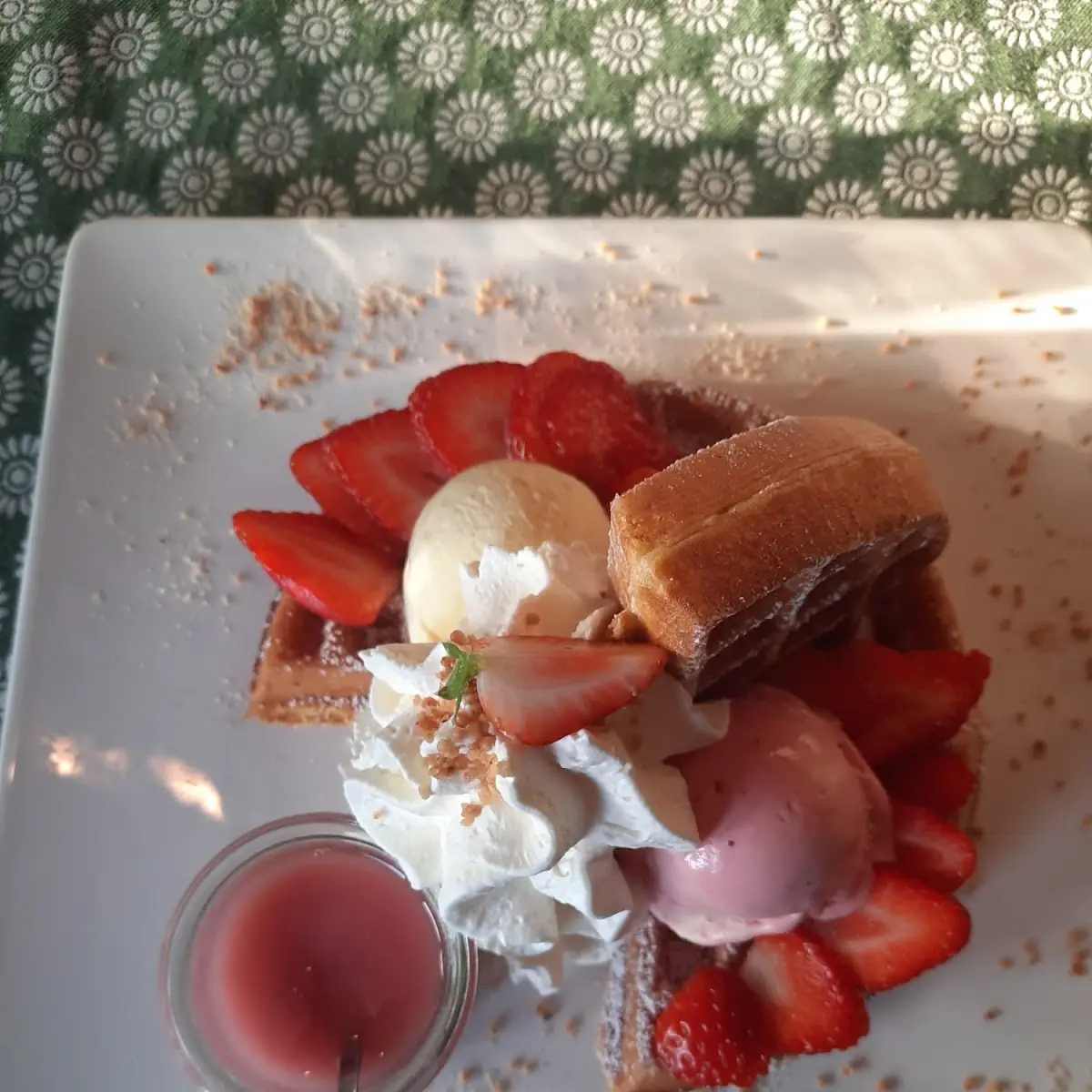 Süße Waffel