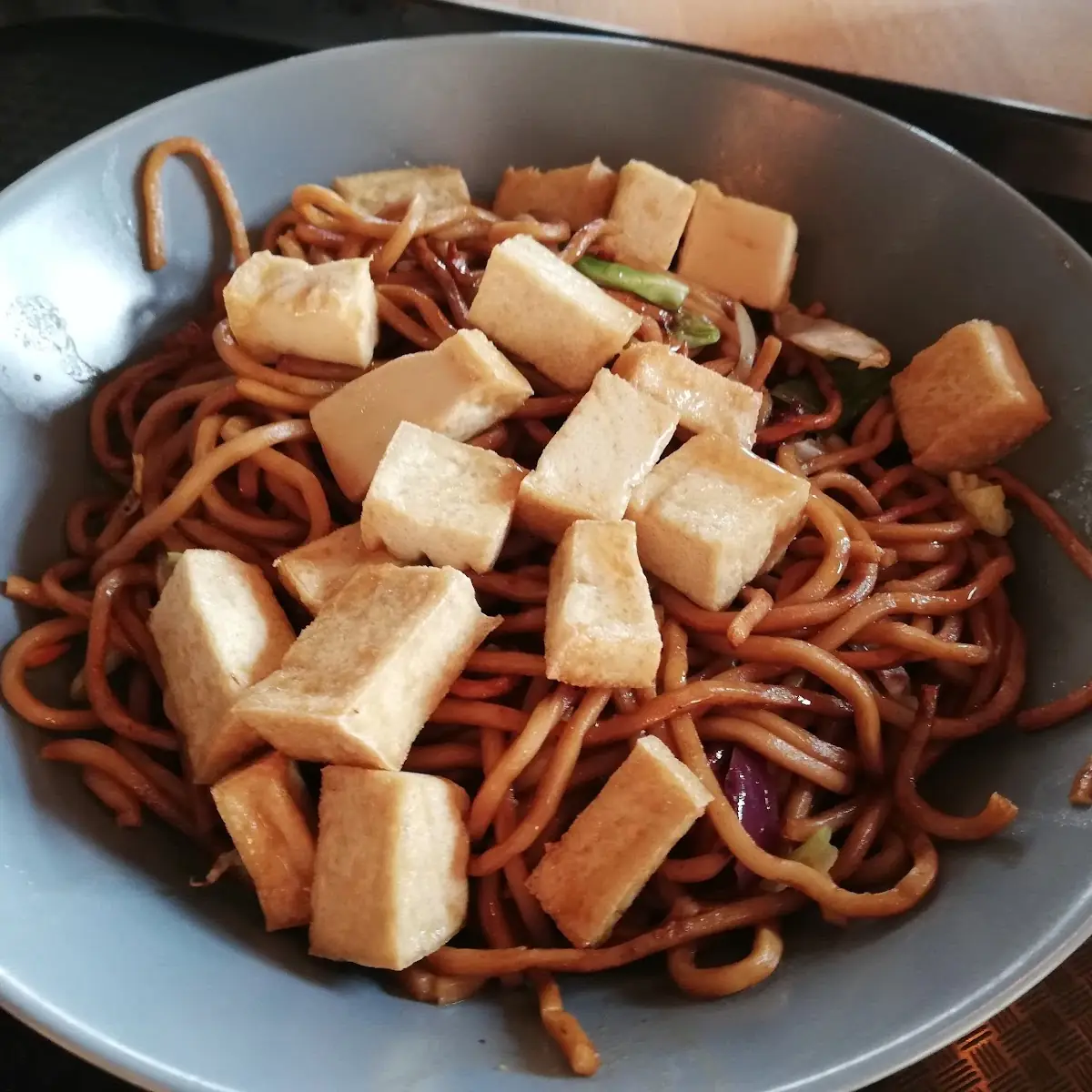Gebratene Nudeln Mit Tofu