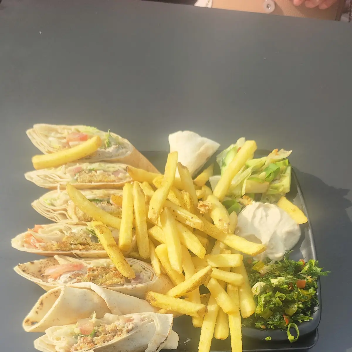 Arabic Shawarma Teller