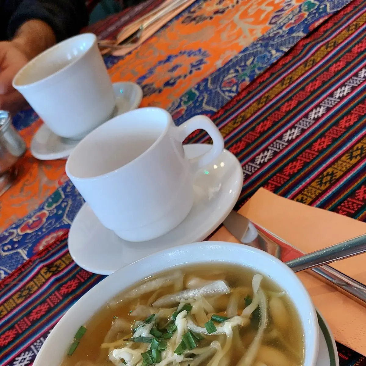 Gemüsesuppe Mit Flädle