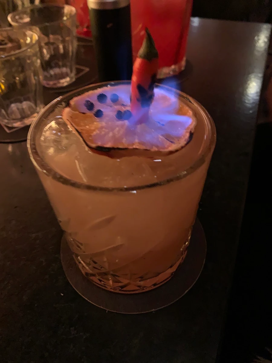 Spicy Whiskey Cocktail