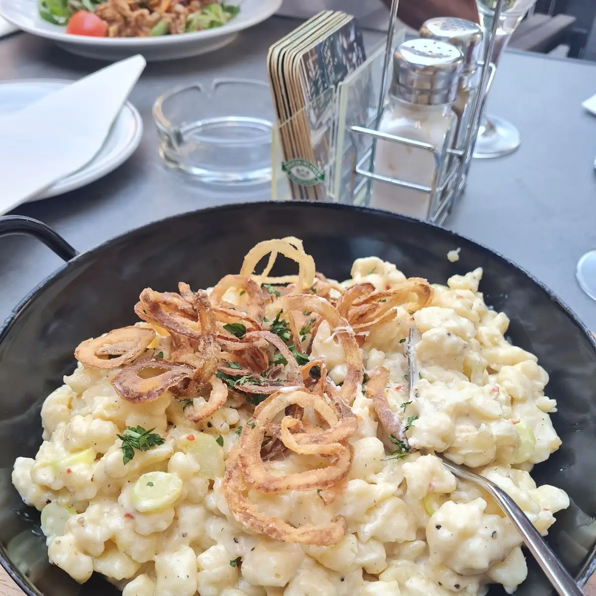 Lauchspätzle