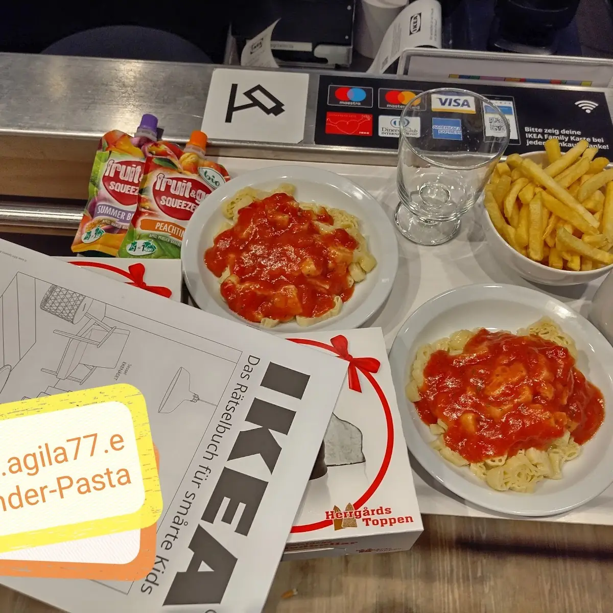 Kinder Pasta