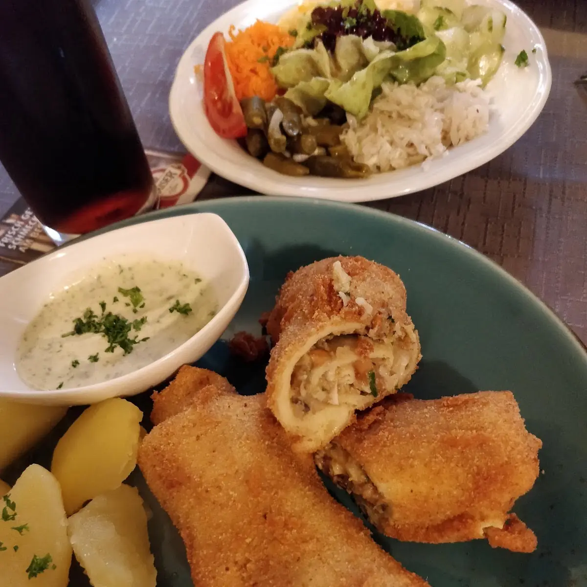 Champignonpalatschinken
