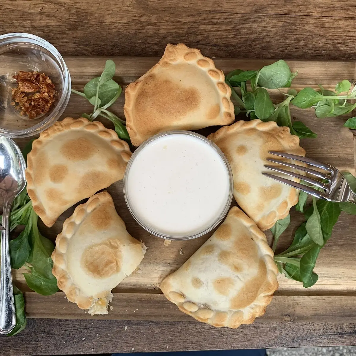 Empanadas Mit Rindfleisch Scharf
