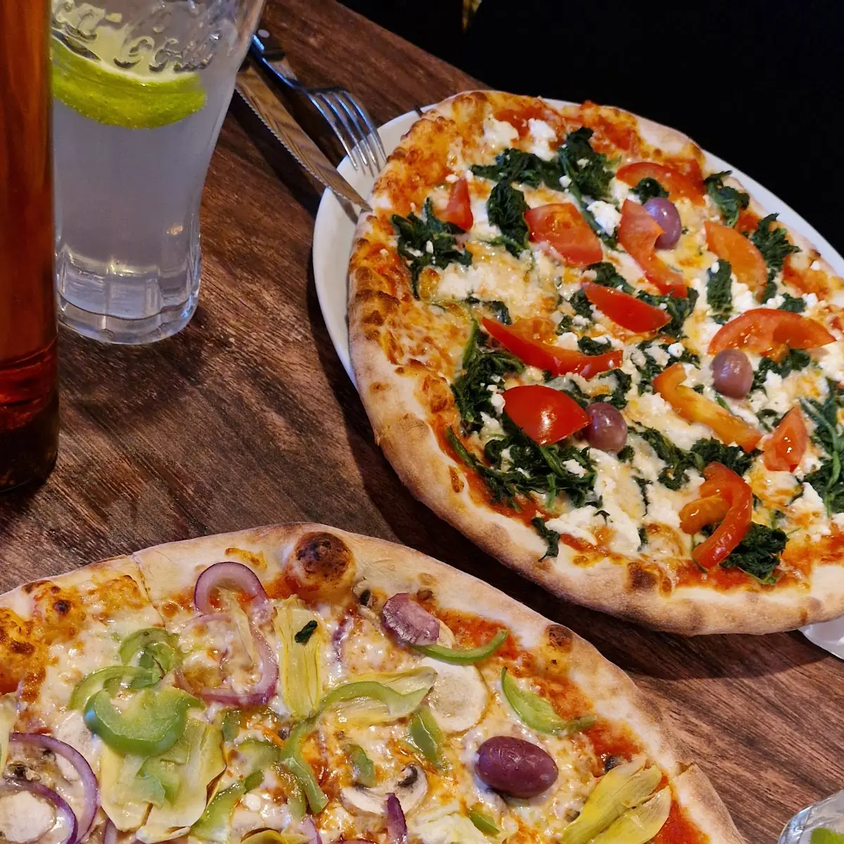 Pizza Vegetariana Groß