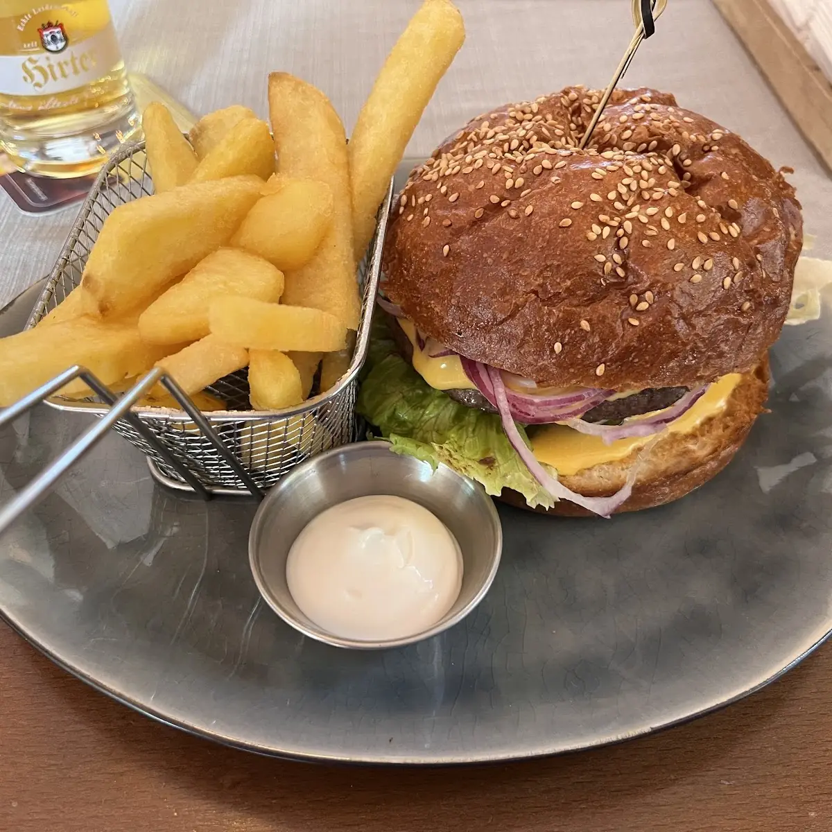 Chilli Cheese Burger Mit