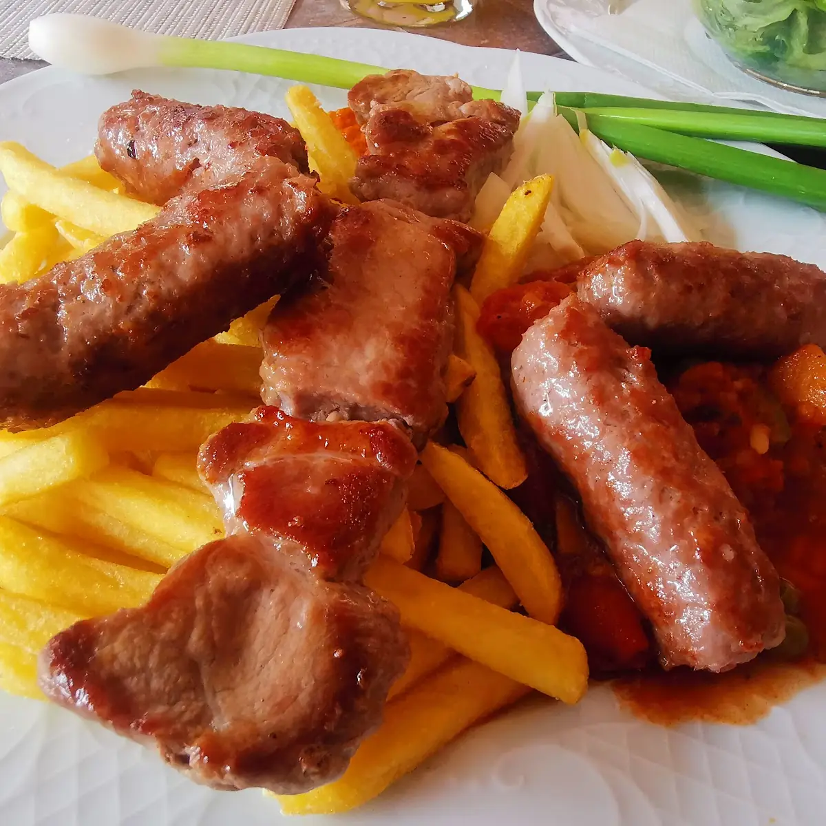 Halb-halb Vom Grill