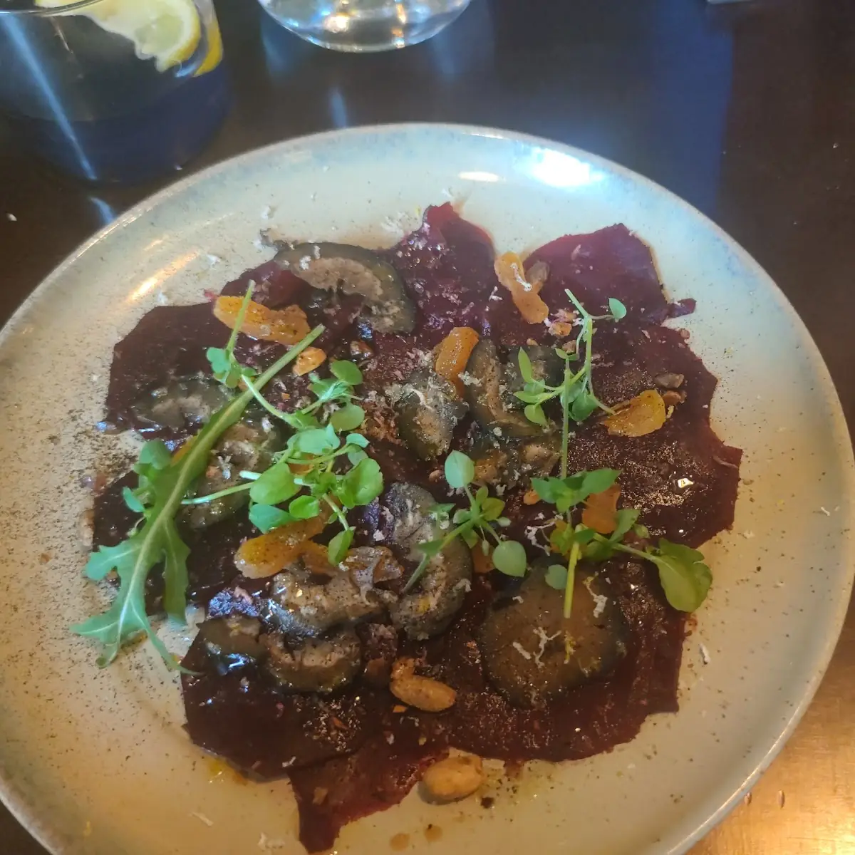 Rote Rüben Carpaccio