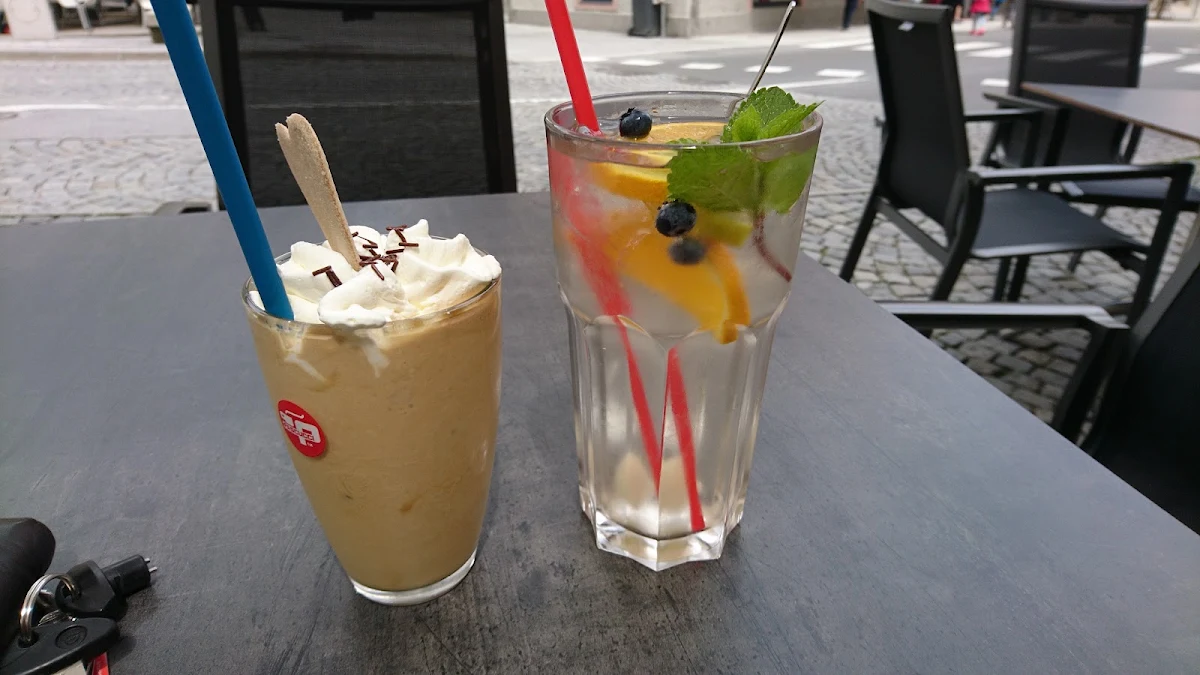 Gerührter Eiskaffee
