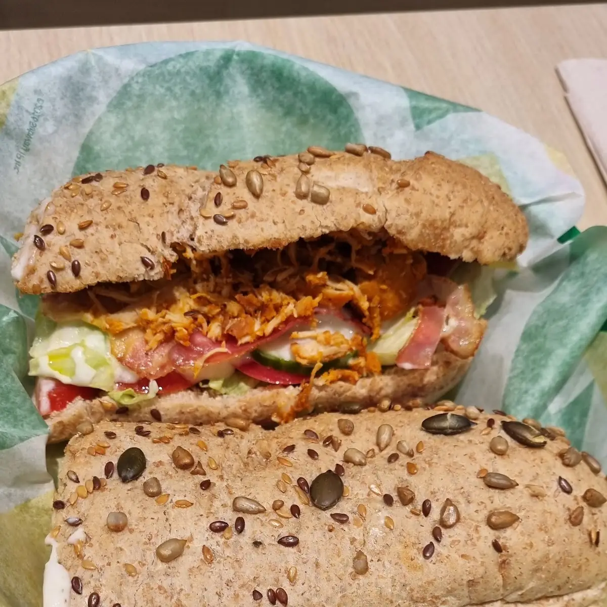 Only Bread and One Vegetable Each