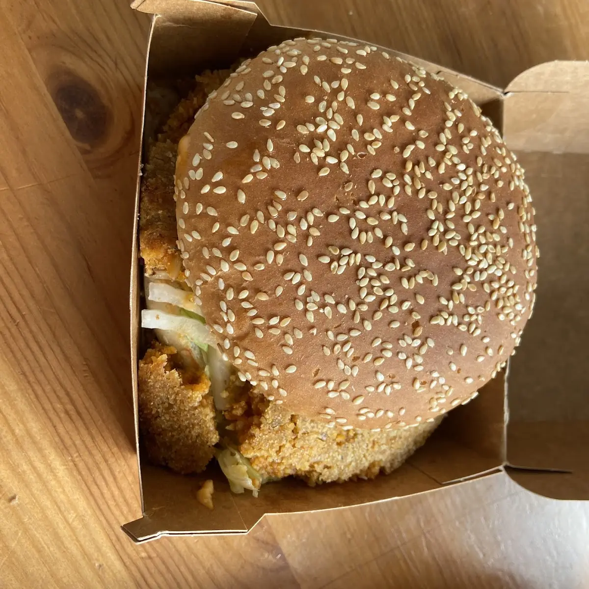 Veganer Burger