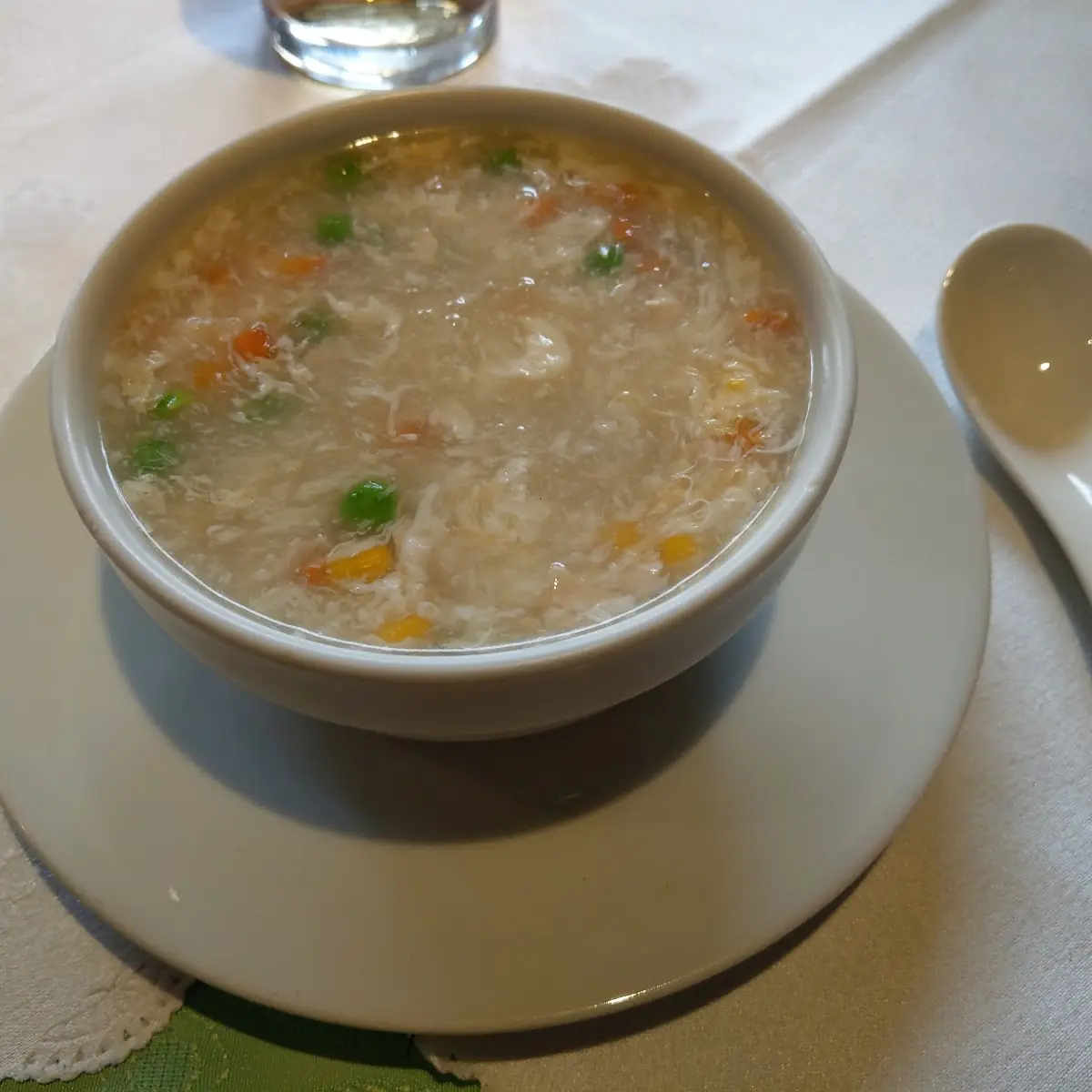 Hühnersuppe Mit Mais