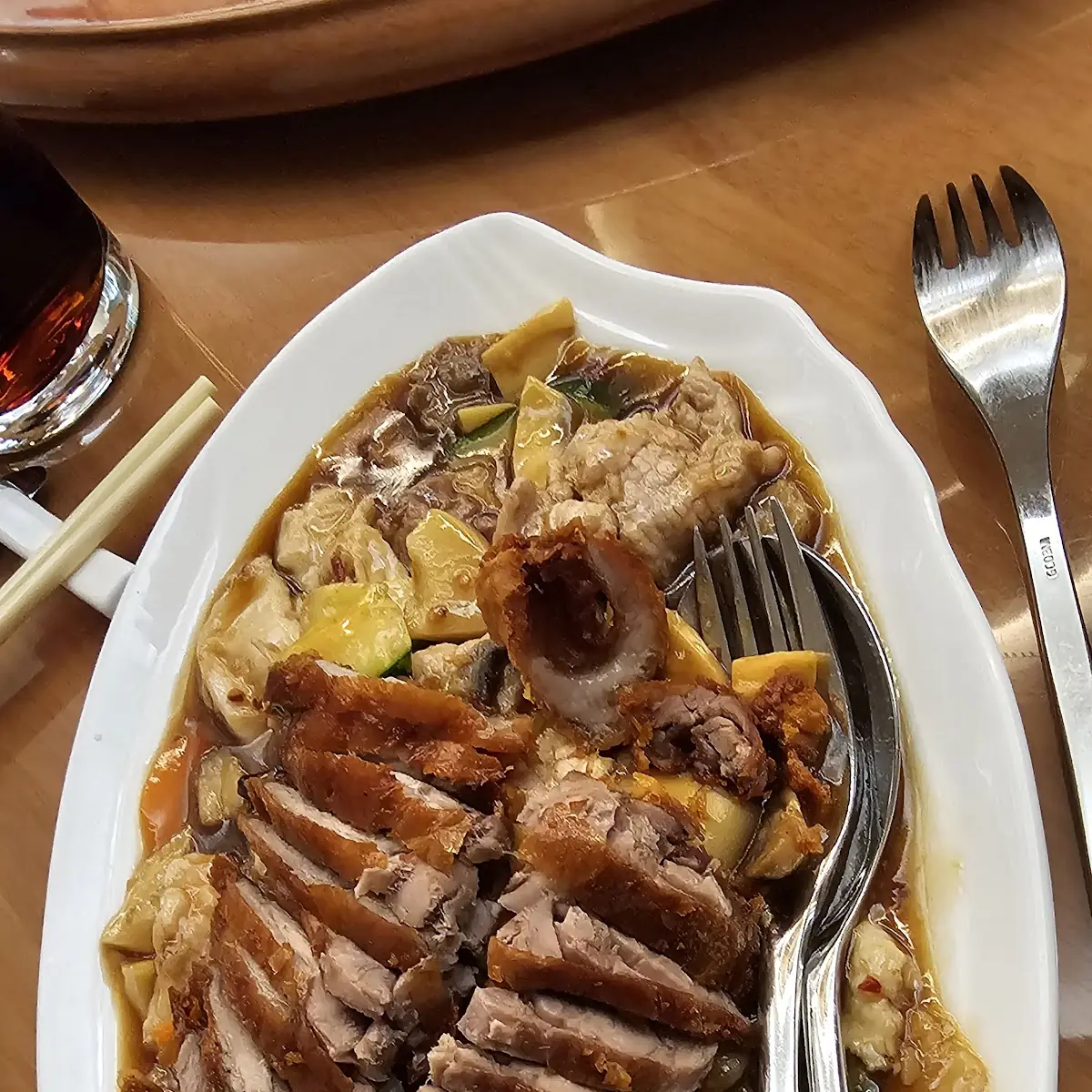 8 Schätze Mit Ente, China Restaurant Yong Feng