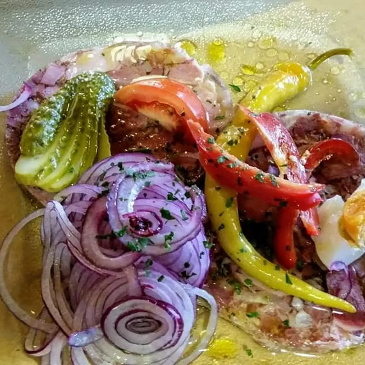 Saure Presswurst