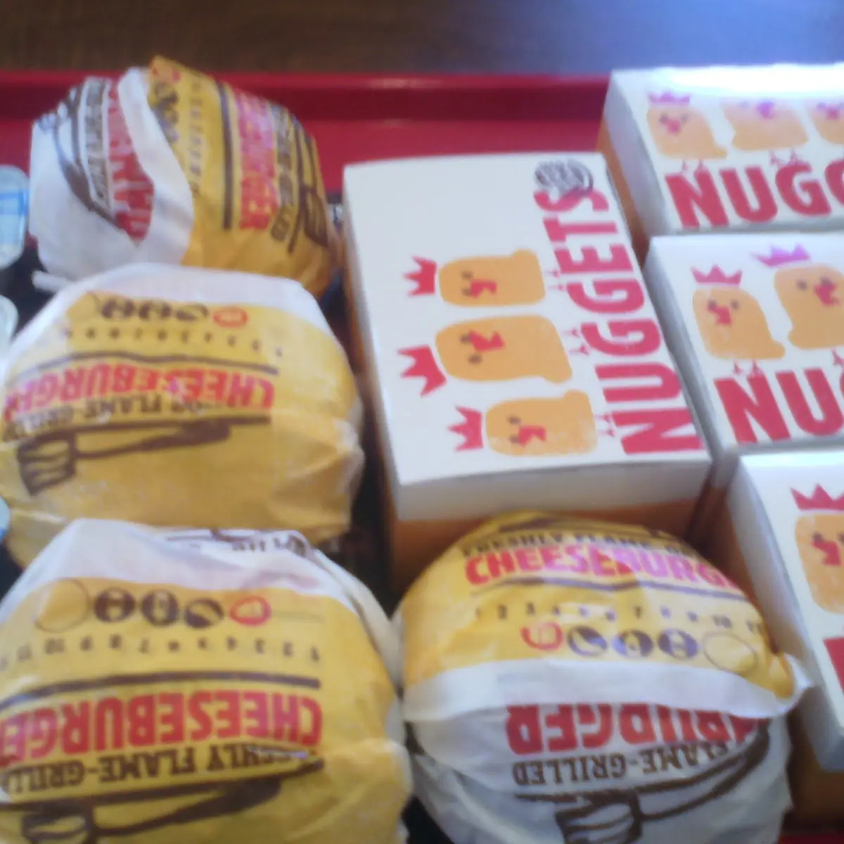 Burger King Menü