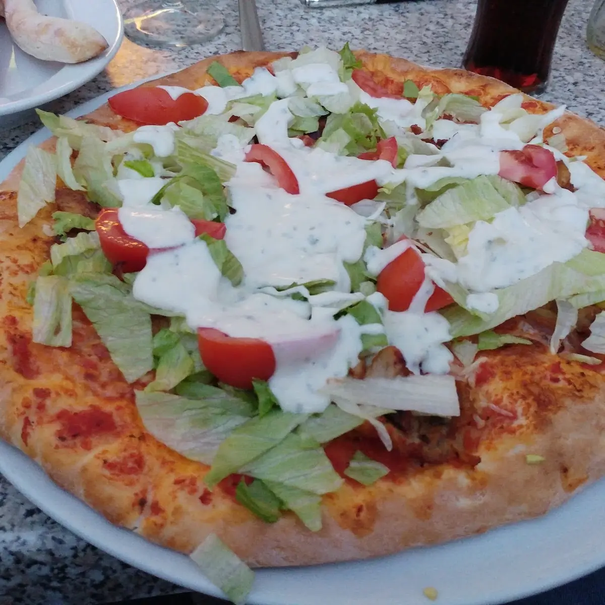 Salat Pizza 35 cm